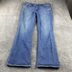 Levis 515 Boot‎ Cut Jeans Womens 14 M Blue Medium Wash Mid Rise